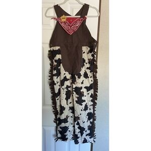 Crazy 8 Sheriff Cowboy Costume Overalls Unisex‎ 10-12